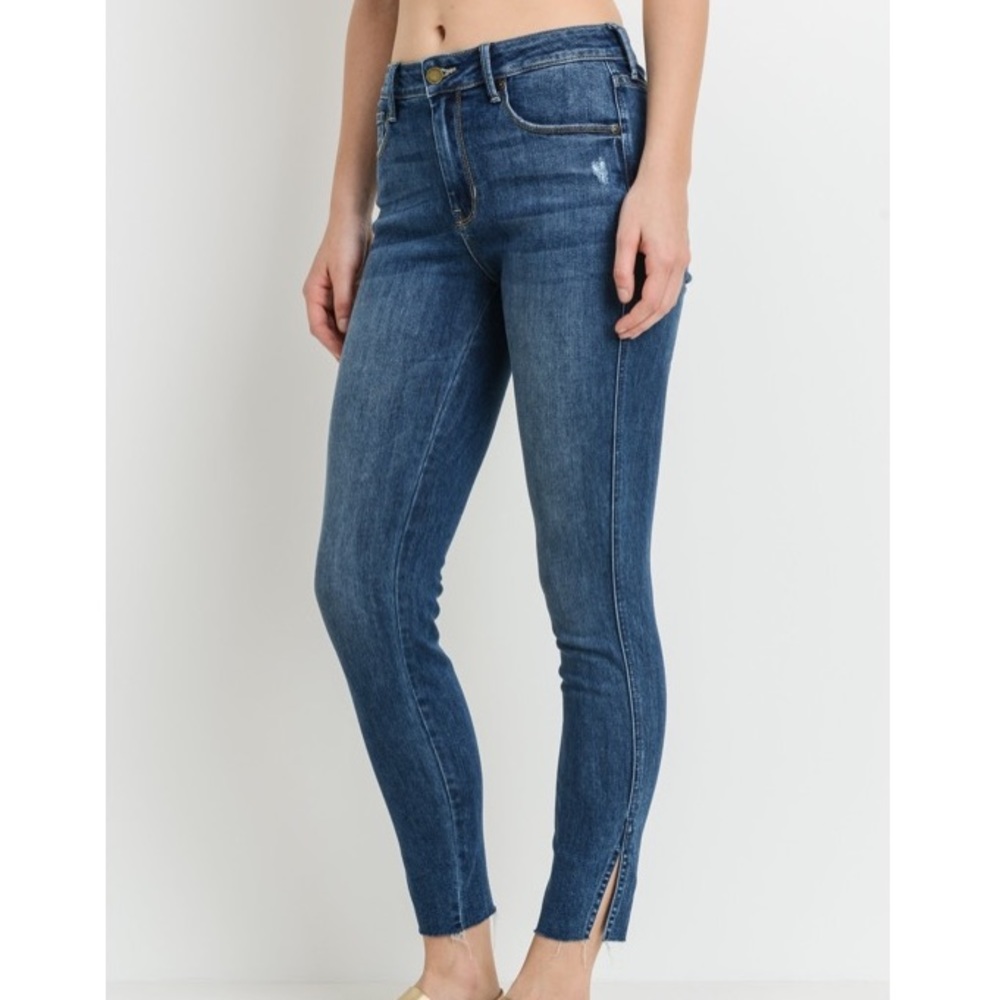 Just Black Scissor-Cut Skinny Jeans